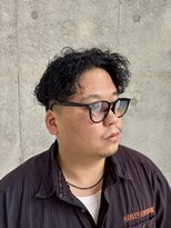 サンキスビューティースタジオ 千葉中央(Sunkissed beauty studio) MEN’S/ニュアンスパーマ/ニュアンスウルフ/千葉/千葉中央