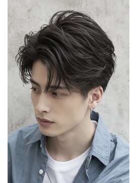 リアンメンズ 青山 表参道(Liun men's) メンズショート　サイドパート