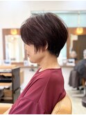 軽やかショートレイヤー