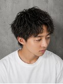 アクティブショート　ツイストピンパーマ
