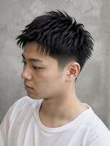 キリ 逗子(kiri) 逗子葉山メンズショートスパイキーショート短髪アップバングR126