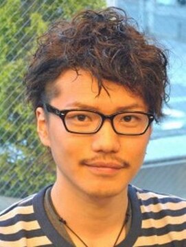 アクアート(aquart) 爽やか×ワイルドパーマ　メンズスタイル