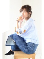 アース コアフュールボーテ 松本庄内店(EARTH coiffure beaute)&nbsp;〈3分アレンジ〉上級者見えアップヘア【松本】