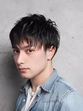 男性専門の個室型美容室 グランデ クラス(GRANDE CLASS) 大人メンズカットによるボリュームアップショート