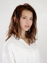 アース 上野店(HAIR&MAKE EARTH) ナチュラル質感の無造作カールロング
