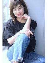 リップス デリコ(LIPS derico)&nbsp;《LIPSderico》暗髪×小顔♪前下がり切りっぱなしボブ