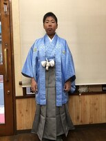 美容室 ラ ポチム&nbsp;小学校卒業式袴着付け