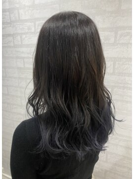 ジーナ 梅田(Zina) 【Zina 梅田】　大人ブルージュ×毛先パーマ