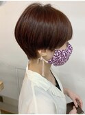 【cuzKLUB 】ナチュラルショート×チェリーレッド