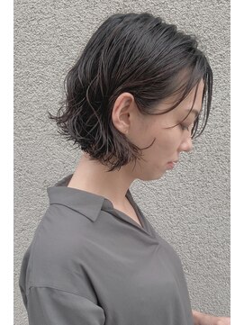 トップヘアーヒルズ 安城(TOP HAIR HILLS) ウェットパーマ/前髪パーマ/アッシュブラック