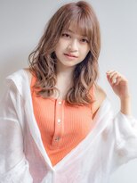 ロンドアベニール 北千住(Lond avenir)&nbsp;大人可愛いAラインゆるふわロング☆ナチュラルブラウン西田大樹