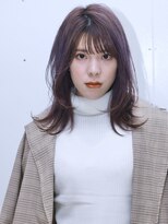 アース コアフュールボーテ 上尾店(EARTH coiffure beaute) ミディアムレイヤー