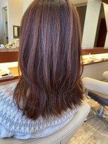 マーリャヘアー(mallia hair) くびれヘアー小顔セミロング