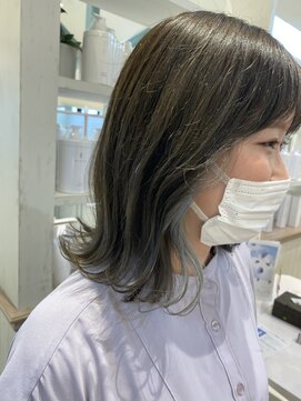 アンソル 戸田店(N'SOL) ブルーシルバーインナー