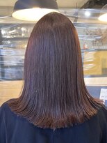 ネオリーブルノン 日吉(Neolive Runon)&nbsp;切りっぱなし深みボルドーカラー