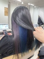 アジールヘア 所沢プロペ通り店(agir hair)&nbsp;ツートンインナーカラー10代20代30代ロング
