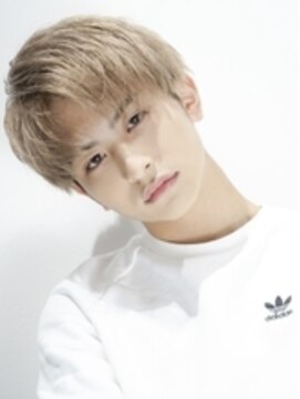 ゴールド 京都(GOALD) ダブルカラーハイトーンアップバング束感