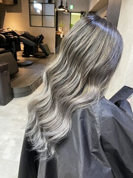 サニー 渋谷(SUNNY) グレーベージュニュアンスカラーアッシュミルクティー