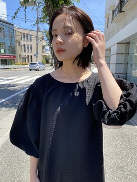 オーシャン(Ocean) ［Ocean Hair&Life 水田］切りっぱなしボブヘルシースタイル◎