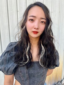 ガルボ ヘアー(garbo hair) ハイトーンデザインカラー高知美容院10代20代