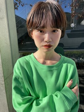 スミス 秋葉原(Smith) マッシュショート/髪質改善/イルミナカラー