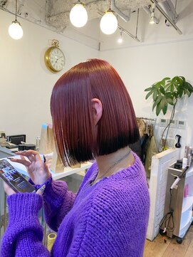 ハビット (habitt) 【habitt】タッセルボブ×裾カラー