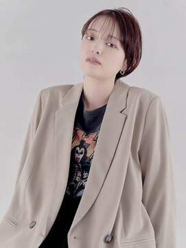 フレイムス ヘアアンドリラックス 大宮東口店(Frames) 黒髪ココアベージュボブウルフグレージュカラー