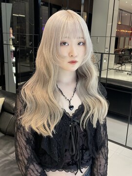 キーン 吉祥寺店(keen) 《keen×オオキタ》ミルクブロンド×顔まわりレイヤー