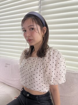 ルーイ(LOUIE) layer bob・brown beige