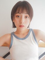 ガーランド (Garland) 小顔ボブ顔周りレイヤー切りっぱなしシースルー前髪原宿神宮前