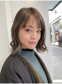 インナーアッシュグレーカラー