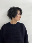 抜け感ウェーブパーマ