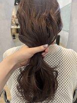 アマーク(a mark)&nbsp;【住野 桃香】◇水素カラー◇ブリーチなしmilk tea beige