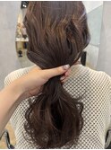 【住野 桃香】◇水素カラー◇ブリーチなしmilk tea beige