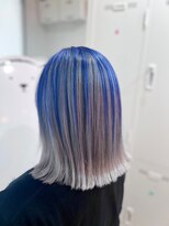 ナンバー ユアイロ 川崎(N° uairo)&nbsp;丸型卵形韓国顔まわりレイヤーカットエアリーロング美髪川崎