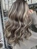 カット + 10枚 ハイライト or ローライト + カラー + トキオトリートメント