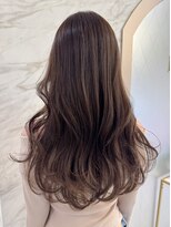 ロンド フィーユ(Lond fille)&nbsp;メルティカラーフェミニンロング似合わせカット韓国ブリーチなし