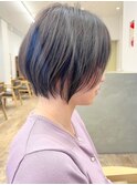 【Say.福岡】ショートボブ×サイドバング×ひし形×髪質改善