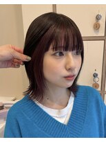 ピピバイヨーク(pipi, by yoke.) Face framing × pink lavender