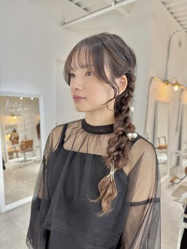 ジュベ(juve.) 【大分 juve.】10代20代30代40代必見！◎編みおろしヘア☆