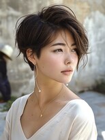 アルトリスト(Altruist Aging×HAIR&SPA)&nbsp;★ダークアッシュ大人ガーリーボブ着物似合わせカット/髪質改善