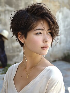 アルトリスト(Altruist Aging×HAIR&SPA) ★ダークアッシュ大人ガーリーボブ着物似合わせカット/髪質改善