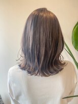 ロンドグロワール 大宮(Lond Gloire)&nbsp;イメチェン外ハネボブ美髪ワイドバングミディアムレイヤーカット