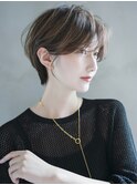 美髪ボブショートくびれヘア_F0136