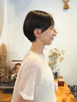 ブーケ(bouquet)の写真/トレンドを熟知したカット技術で【今までで一番可愛くなれる】小顔魅せショートに*実力派サロンbouquet☆