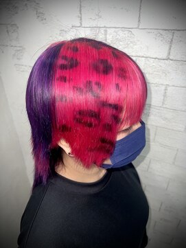 プライズ 錦糸町北口店(prize) ヒョウ柄デザインカラー【錦糸町北口】kana