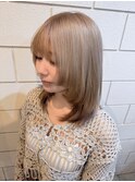 ハイトーンカラー/ホワイトベージュ/ミクティーベージュ
