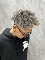 ダズルヘアーエイチ(DAZZLE hair H)&nbsp;尾崎指名/メッシュ&パイルツイスト