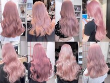 ★PELE 梅田　人気No. 1 ピンクカラー★ [梅田/ブリーチ/ケアブリーチ/インナーカラー/ダブルカラー]