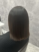 《RUKA STYLE》赤みのない落ちついたカラーリングとオーダーメイドトリートメント